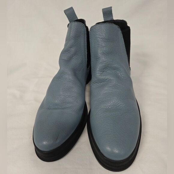 Bueno Quark Leather Chelsea Boot Light Blue 39 - Picture 3 of 12